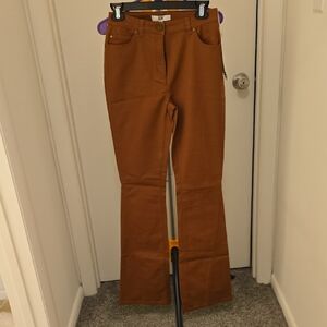 NWT Etcetera Deep Brown Pants